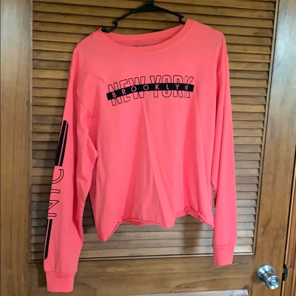 Coral Long Sleeved T-Shirt
